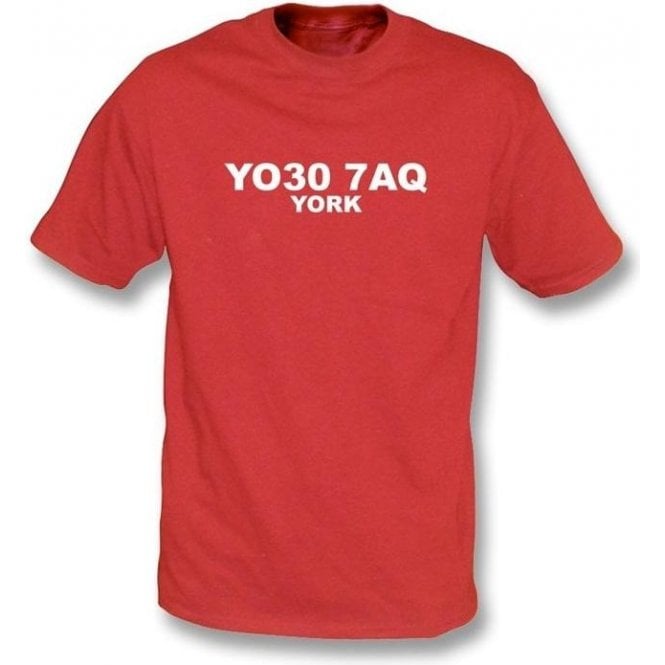 YO30 7AQ York T-Shirt (York City)
