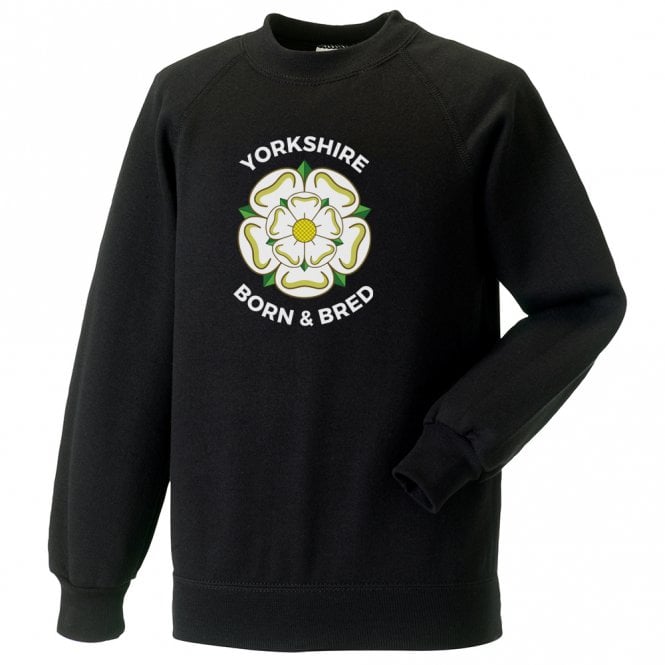 Yorkshire Born & Bred Kids Sweatshirt