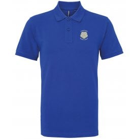 Yorkshire Born & Bred Royal Blue Embroidered Left Breast Logo Polo Shirt