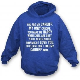 You Are My Cardiff Hooded Sweatshirt