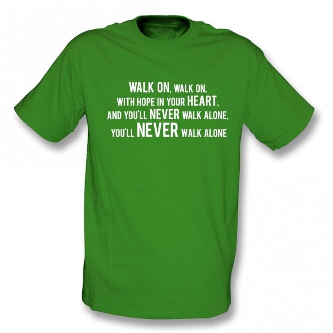 You'll Never Walk Alone (Celtic) Organic T-Shirt
