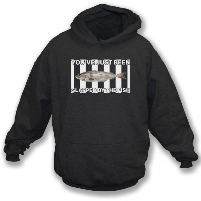 You've Just Been Slapped By The Fish (Grimsby Town Influenced) Organic Hooded Sweatshirt