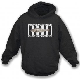 You've Just Been Slapped By The Fish (Grimsby Town Influenced) Organic Hooded Sweatshirt