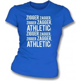 Zigger Zagger Athletic (Oldham Athletic) Womens Slim Fit T-Shirt