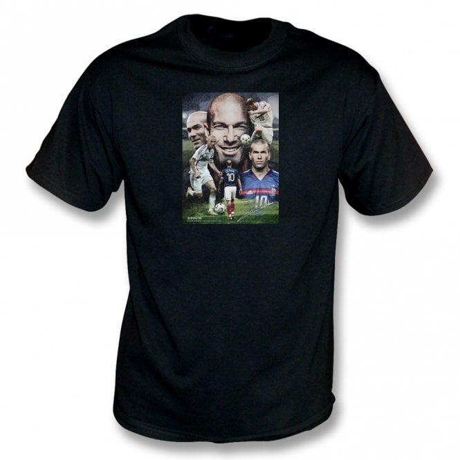 Zinedine Zidane Collage (France Influenced) T-Shirt