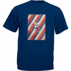 Zinedine Zidane (France) Vintage Poster T-Shirt