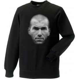 Zinedine Zidane Large Face Sweatshirt